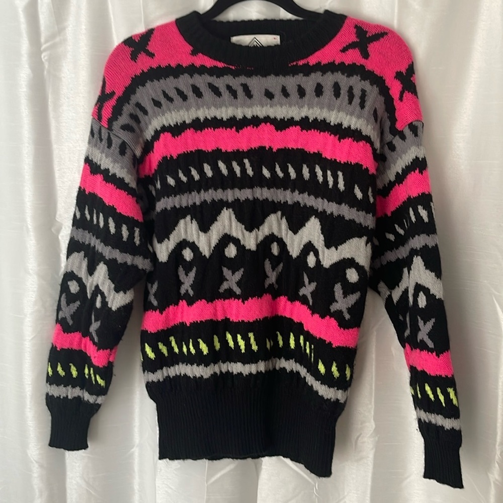 Sun Valley Ski Sweater 100% Wool